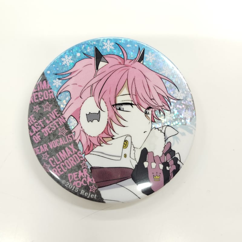 裏サビ有】ディアヴォーカリスト レオード 缶バッジ ホロ | K-BOOKS