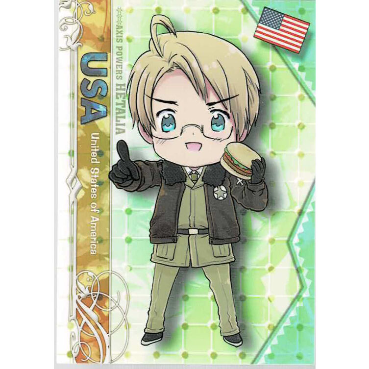 日丸屋秀和 『ヘタリア』 トレーディングカード アメリカ | K-BOOKS