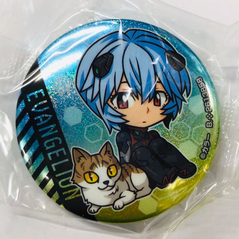 エヴァンゲリオン 缶バッジ レイ | K-BOOKS 池袋 2次元グッズ通販