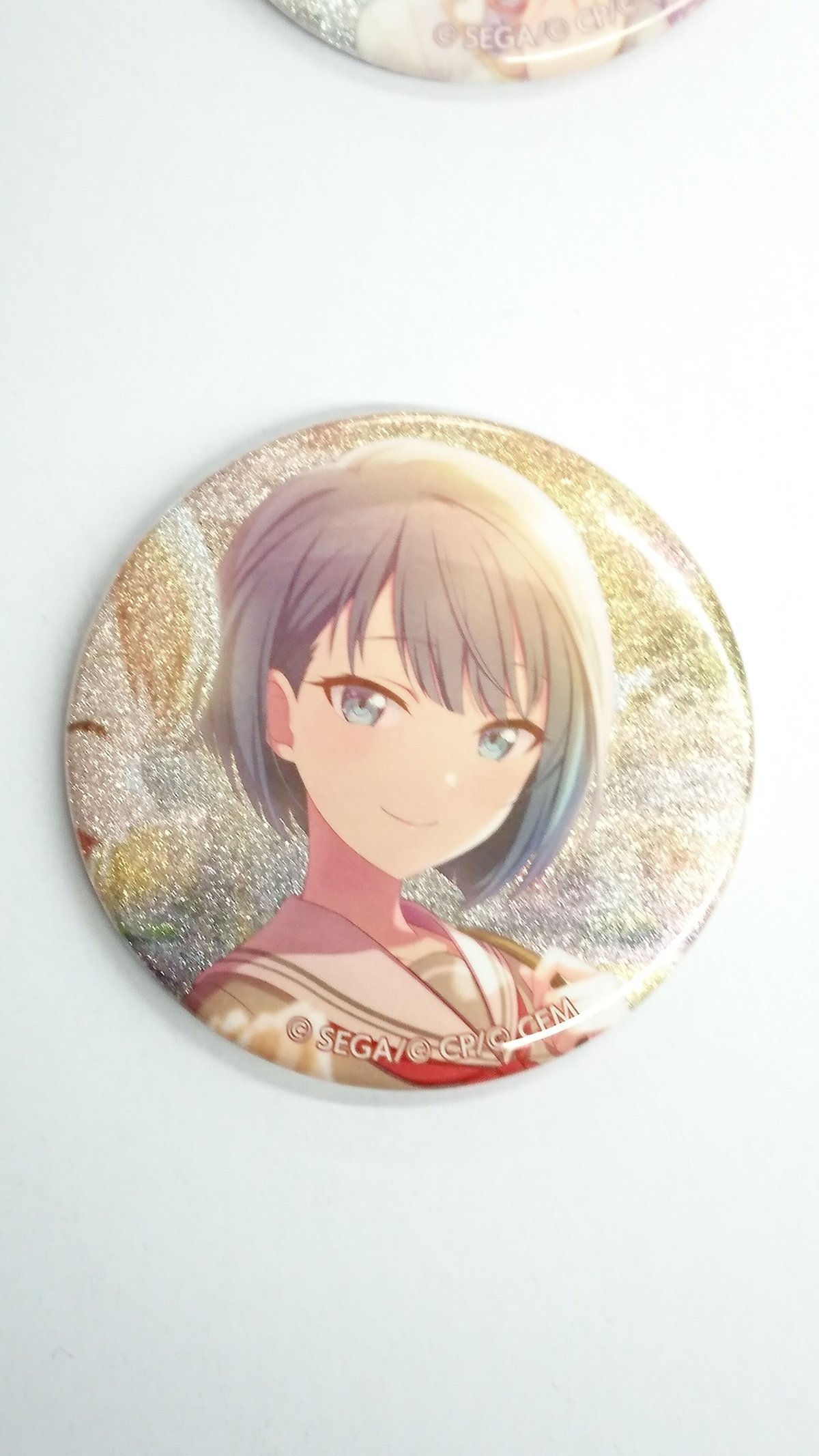 プロジェクトセカイ 桐谷遥 プロセカ グリッター缶バッジ イベント