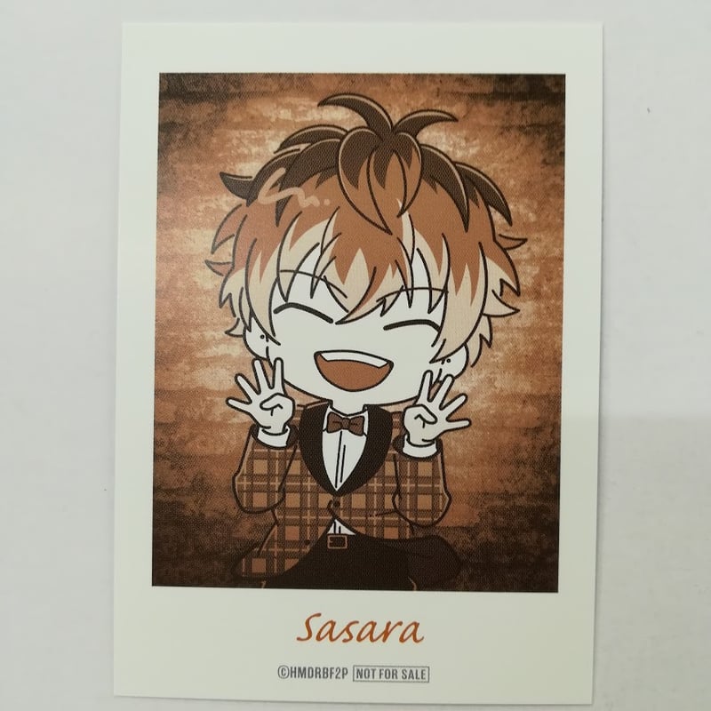 ヒプノシスマイク 白膠木簓 インスタントフォト風カード ミニキャラver