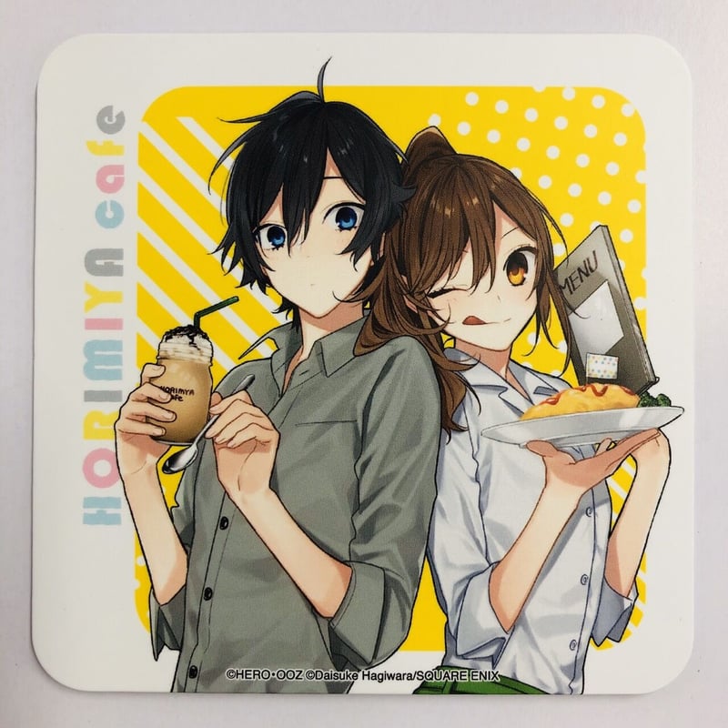 ホリミヤ 宮村伊澄 堀京子 ホリミヤカフェ in アニぱらCAFE コースター