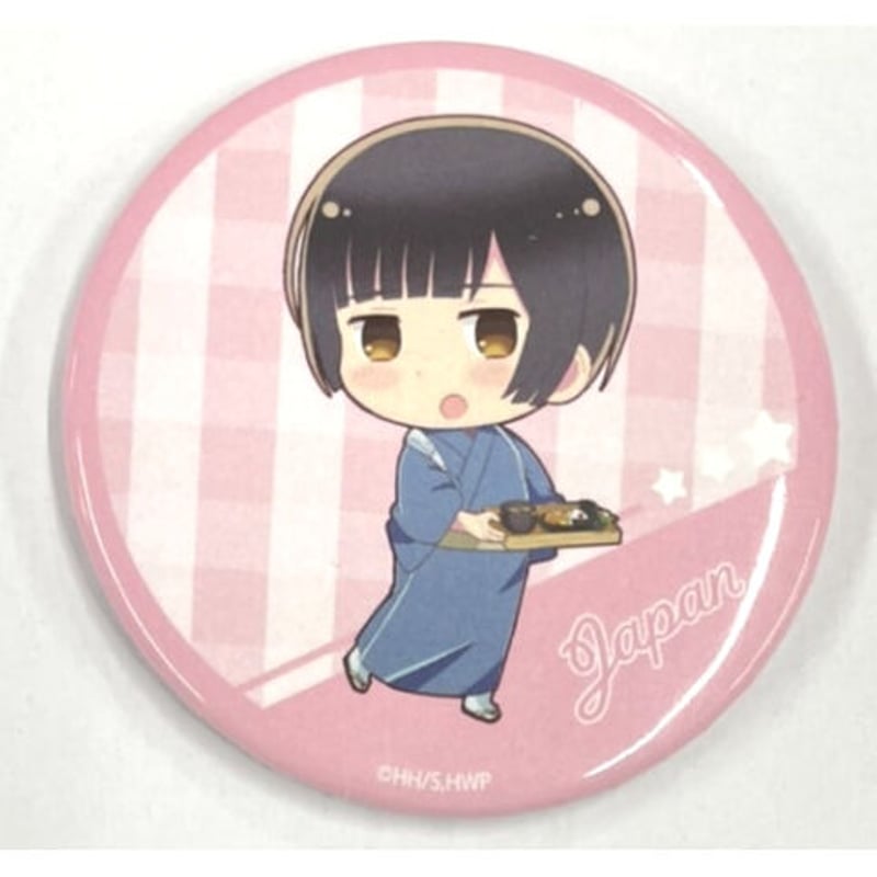 日丸屋秀和 『ヘタリア』 缶バッジ 日本 | K-BOOKS 池袋 2次元グッズ通販