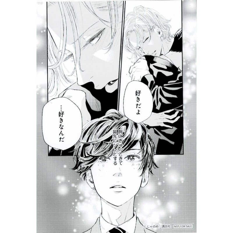 じゃのめ『黄昏アウトフォーカス』「ハニーミルク展」 ブロマイド【BL