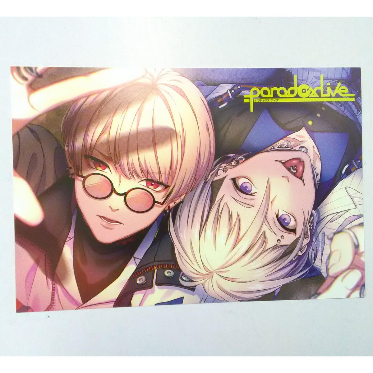 Paradox Live燕夏準＆棗リュウオリジナルポストカード | K-BOOKS 池袋