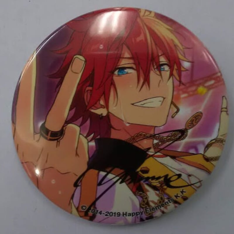あんさんぶるスターズ！天城燐音ポートレートサイン缶バッジ | K-BOOKS