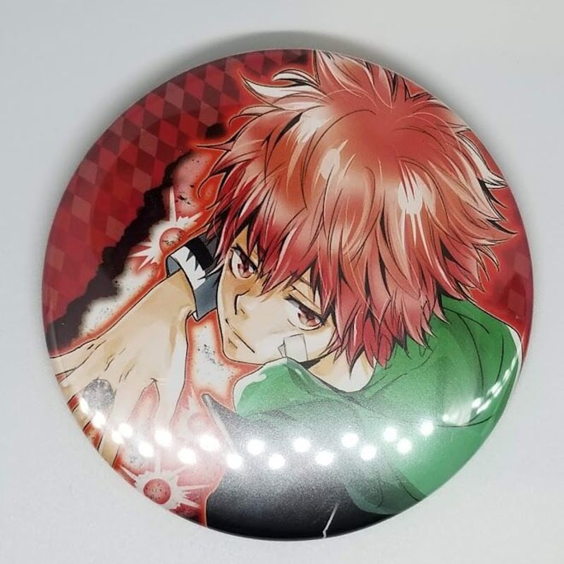 家庭教師ヒットマンREBORN! 古里炎真 コレクション缶バッジ | K-BOOKS