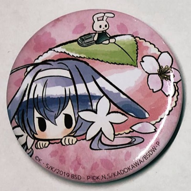 文豪ストレイドッグス】泉鏡花 レトロちっく缶バッジ はるうさぎver