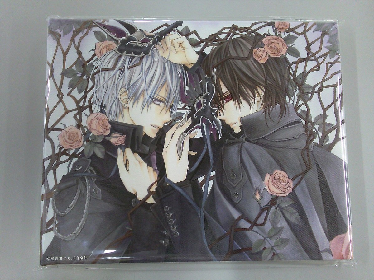 樋野まつり原画展 キャンバスアート⑤〈ヴァンパイア騎士〉 | K-BOOKS