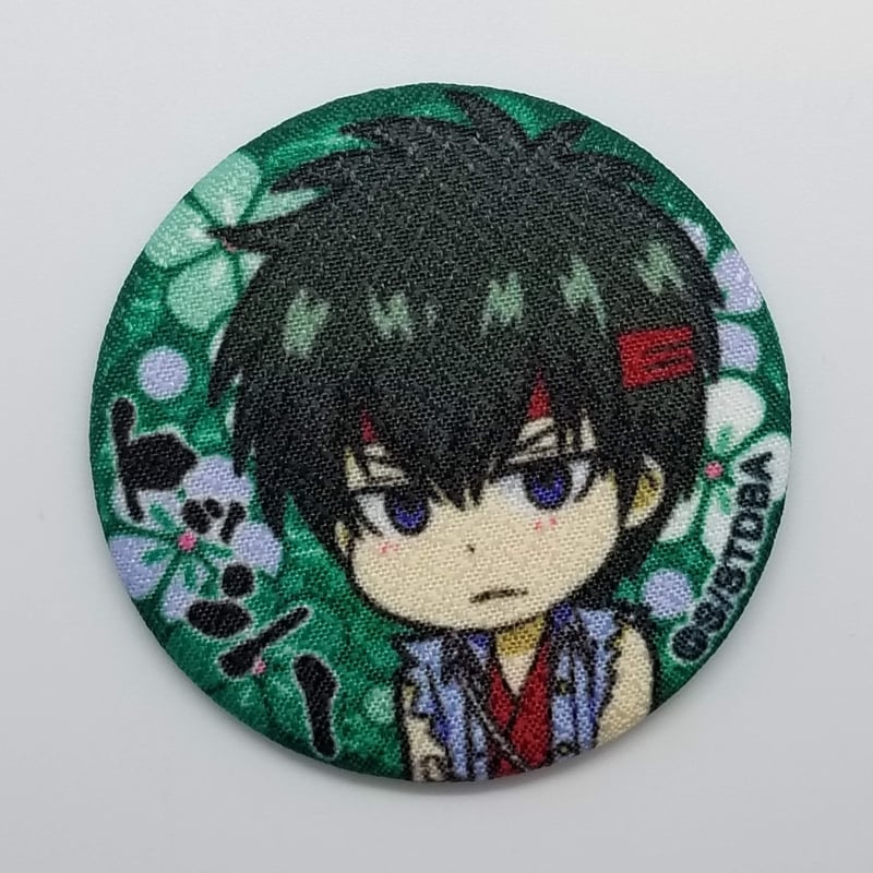 銀魂 土方 十四郎 トレーディングちりめん風缶バッジ | K-BOOKS 池袋