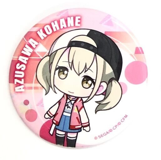 プロジェクトセカイ ミニキャラ缶バッジコレクション 小豆沢こはね | K