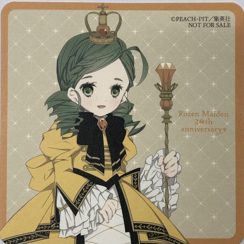ローゼンメイデン』 ローゼンメイデン20周年展 コースター 金糸雀 | K