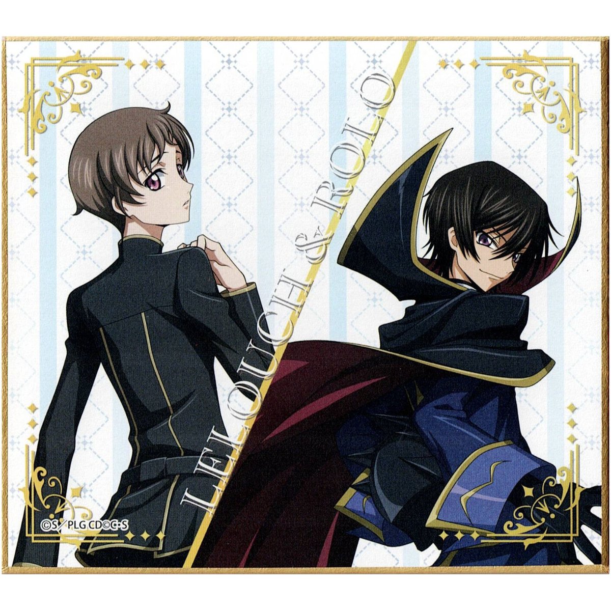 コードギアス 反逆のルルーシュ ルルーシュ&ロロ ミニ色紙 | K-BOOKS