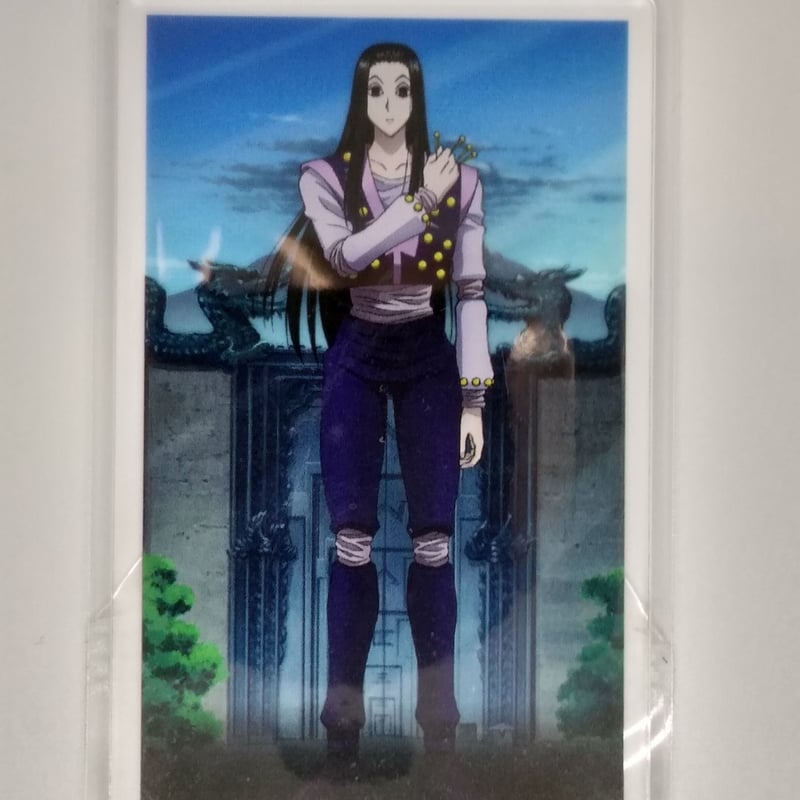 ハンターハンター 特典 特製オリジナルアクリルカード イルミ＝ゾル