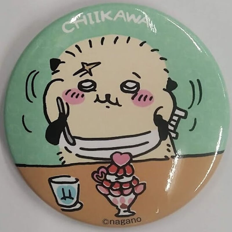 ちいかわ』 缶バッジ ちいかわ焼きコラボ第2弾 ラッコ | K-BOOKS 池袋