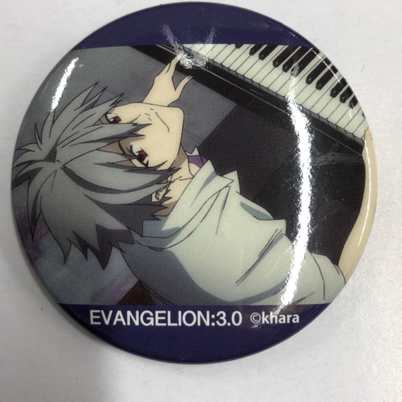 新世紀エヴァンゲリオン 渚カヲル 缶バッジ | K-BOOKS 池袋 2次元