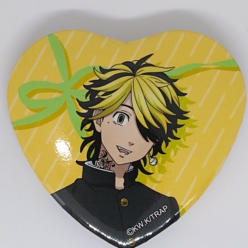 東京リベンジャーズ トレーディング ハート缶バッジ Glasses 羽宮 一虎