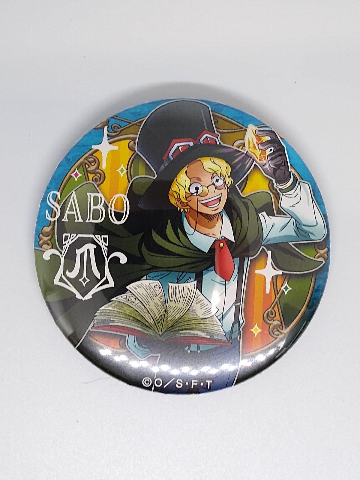 ONE PIECE サボ 輩缶バッジ TRICK OR ADVENTURE | K-BOOK