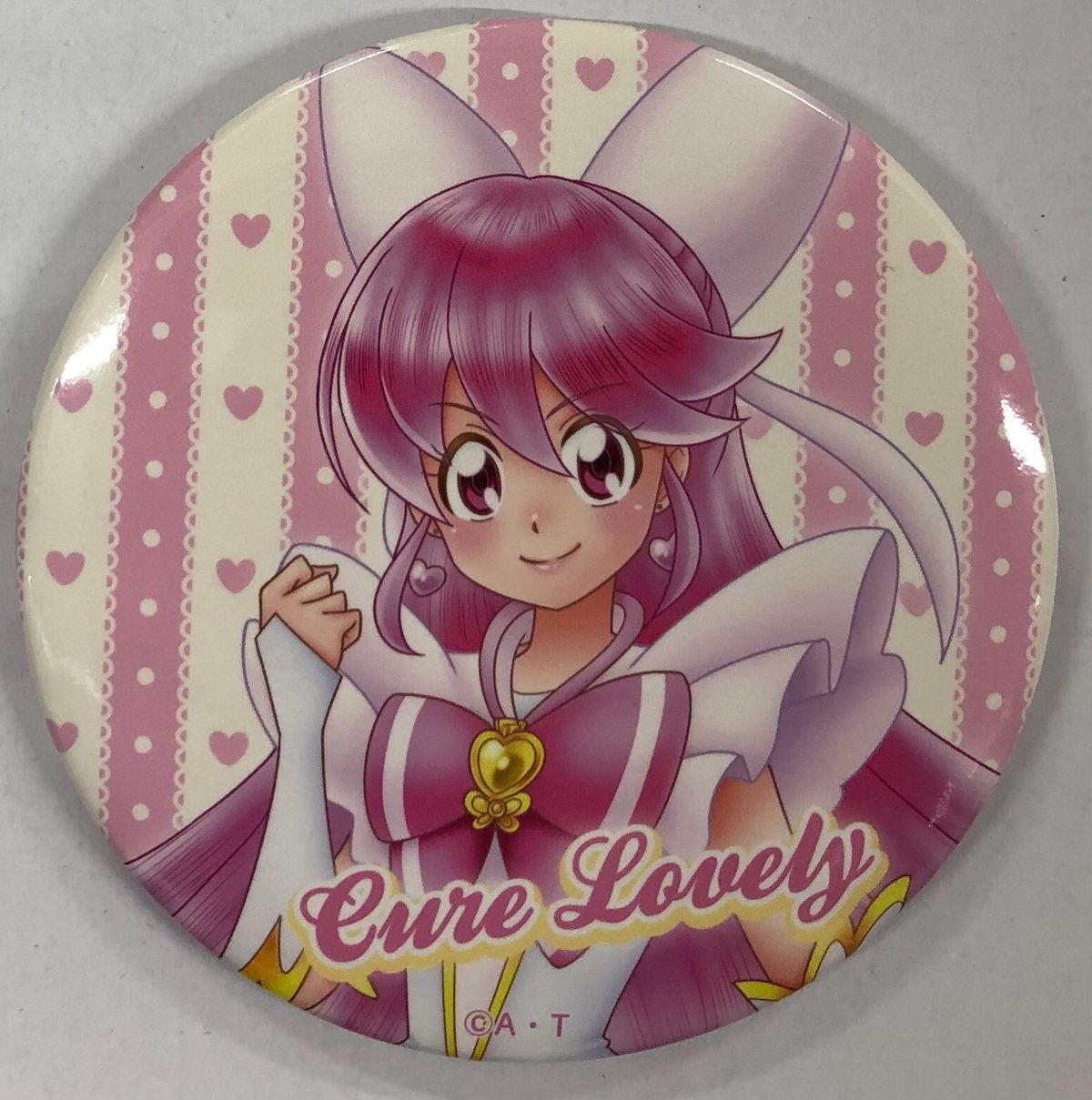 プリキュア キュアラブリー（愛乃 めぐみ） 缶バッジ | K-BOOKS 池袋