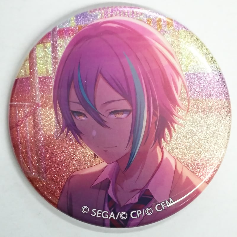 プロジェクトセカイ 神代類 グリッター缶バッジ イベントイラスト