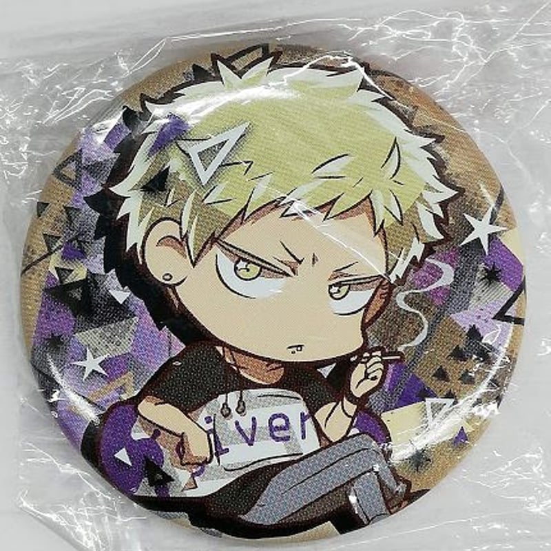 キヅナツキ『ギヴン』キャラばんちょうこう缶バッジ 梶秋彦 【BLグッズ