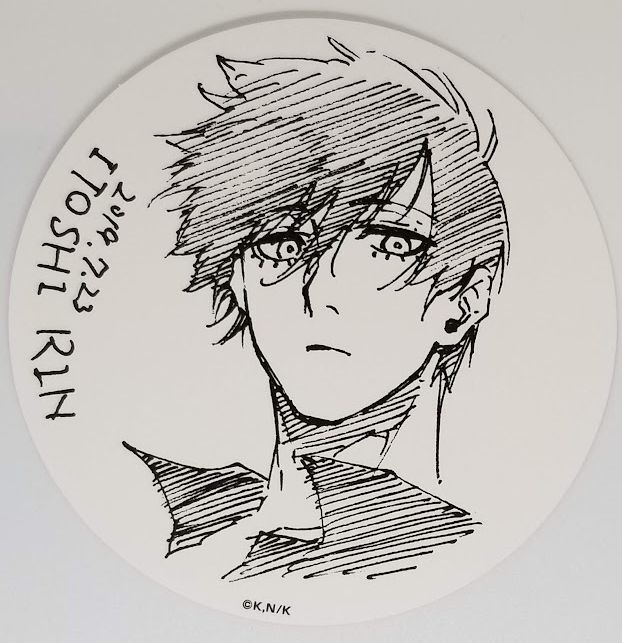 ブルーロック糸師凛複製ブルーロックコースター | K-BOOKS 池袋 2次元