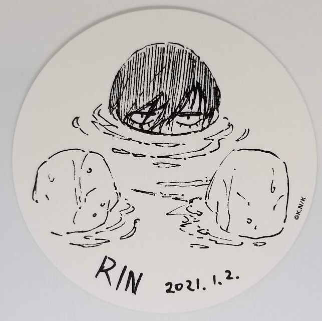 ブルーロック糸師凛複製ブルーロックコースター | K-BOOKS 池袋 2次元