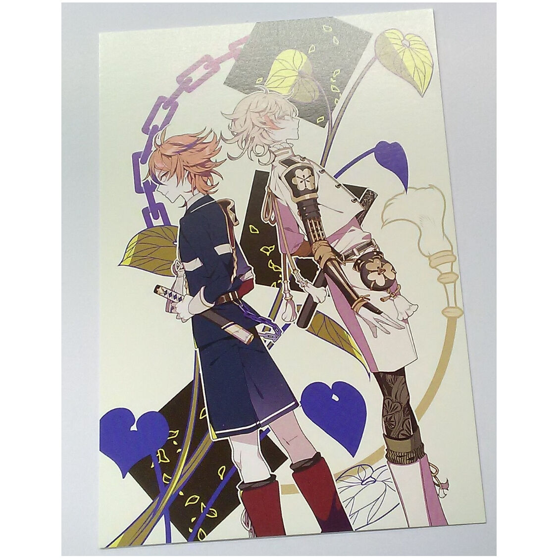 刀剣乱舞 後藤藤四郎&物吉貞宗 ポストカード | K-BOOKS 池袋 2次元