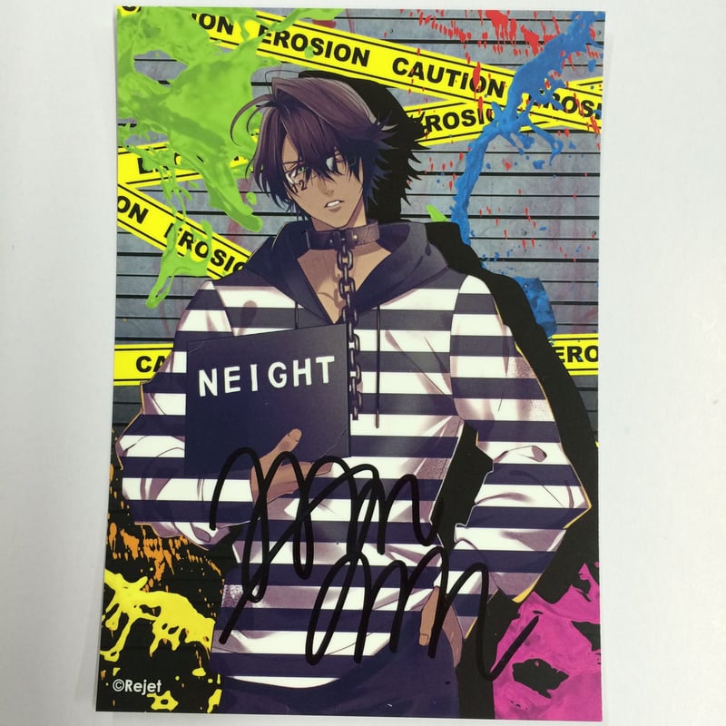 カーネリアンブラッド 蓮巳ネィト サイン入りブロマイド | K-BOOKS