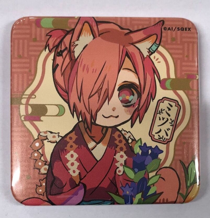 あいだいろ『地縛少年花子くん』 スクエア缶バッジ （化け猫旅館