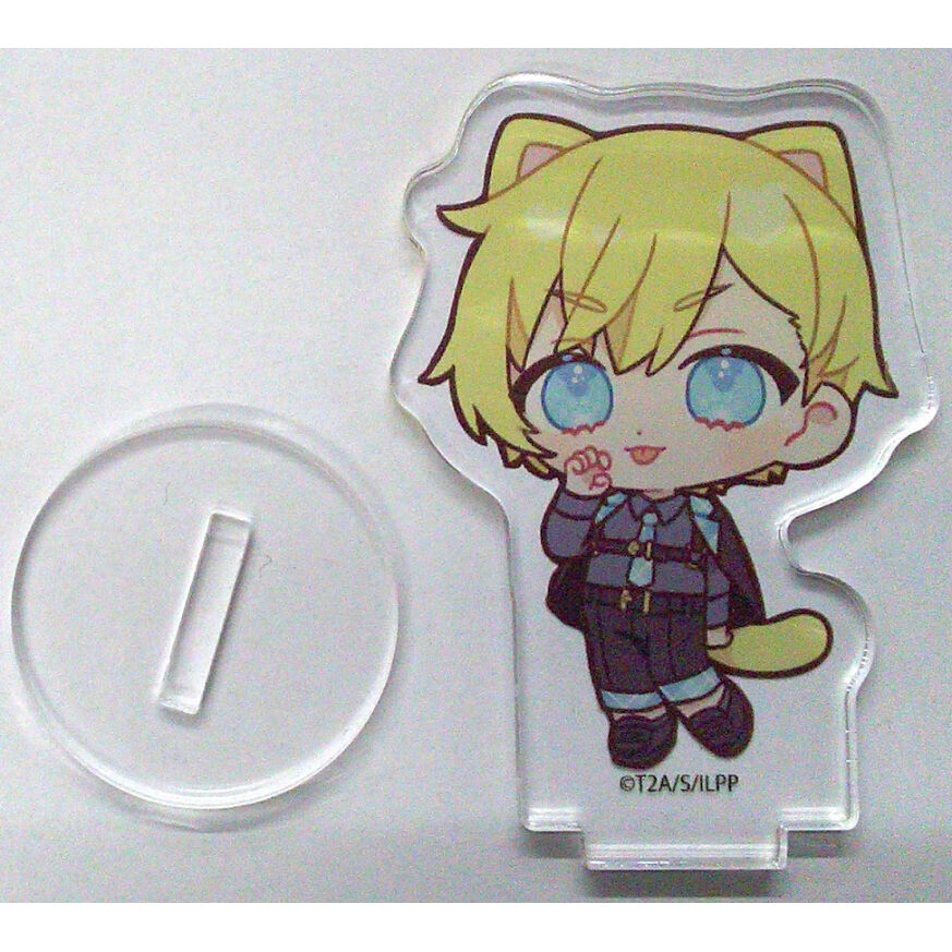 プリパラ 夢川ショウゴ グラフアートカフェ アクリルぷちスタンド 猫の