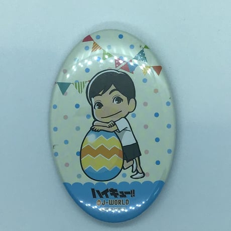 ハイキュー J-World TOKYO坂之下商店 宮城フェスホロ缶バッジ 縁下