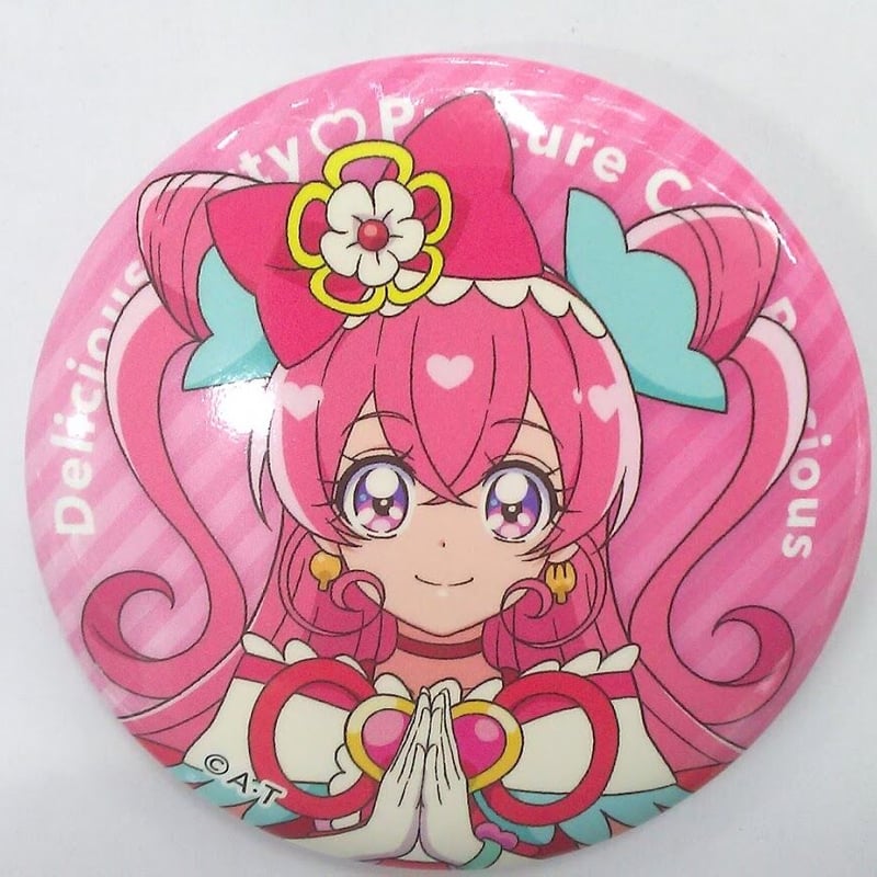 デリシャスパーティ♡プリキュア』 キュアプレシャス 缶バッジ | K