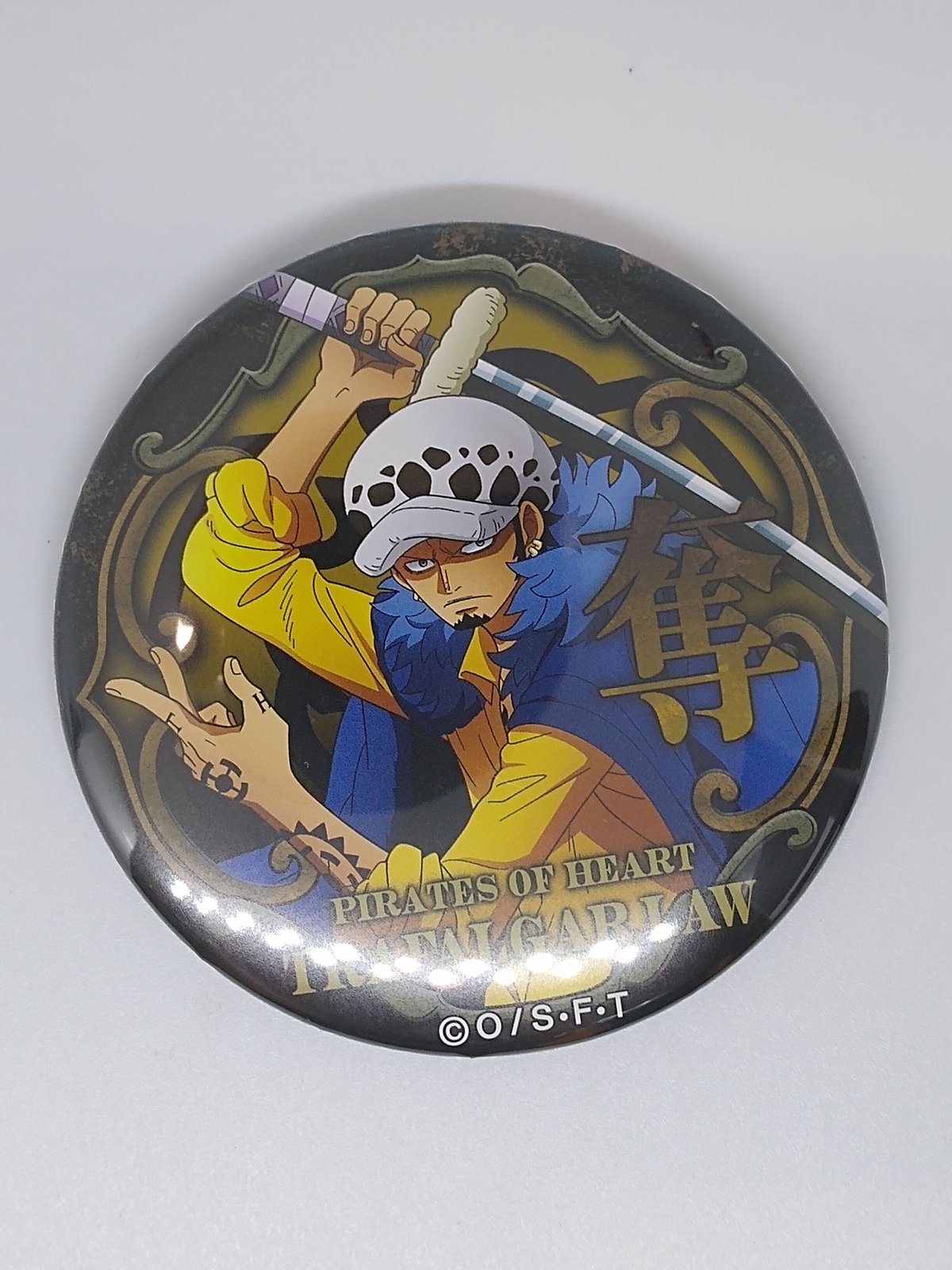 onepiece ワノ国 トラファルガー・ロー パール缶バッジ 60個 限定品