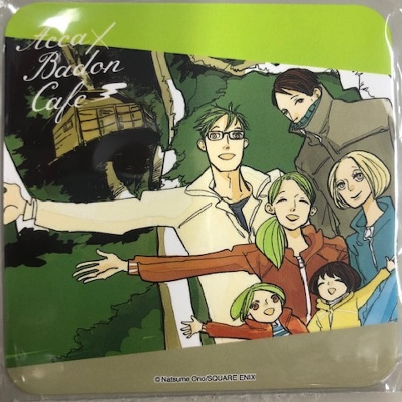 オノ・ナツメ 『ACCA×BADON 』 コラボカフェ コースター パイン一家