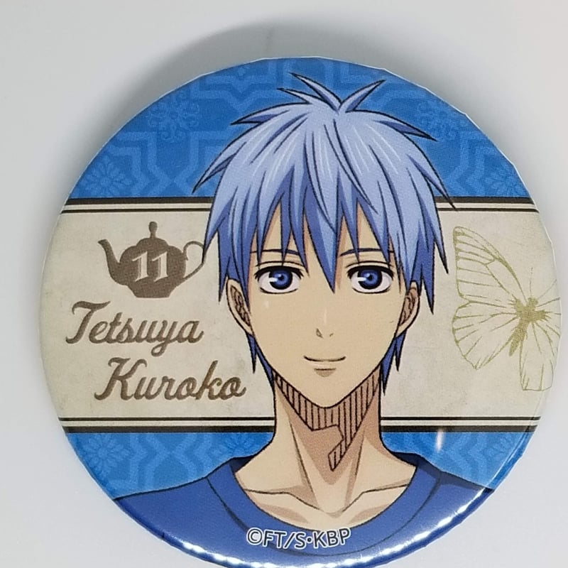 黒子のバスケ 黒子 テツヤ 缶バッジ Tea Break Ver. | K-BOOKS 池袋