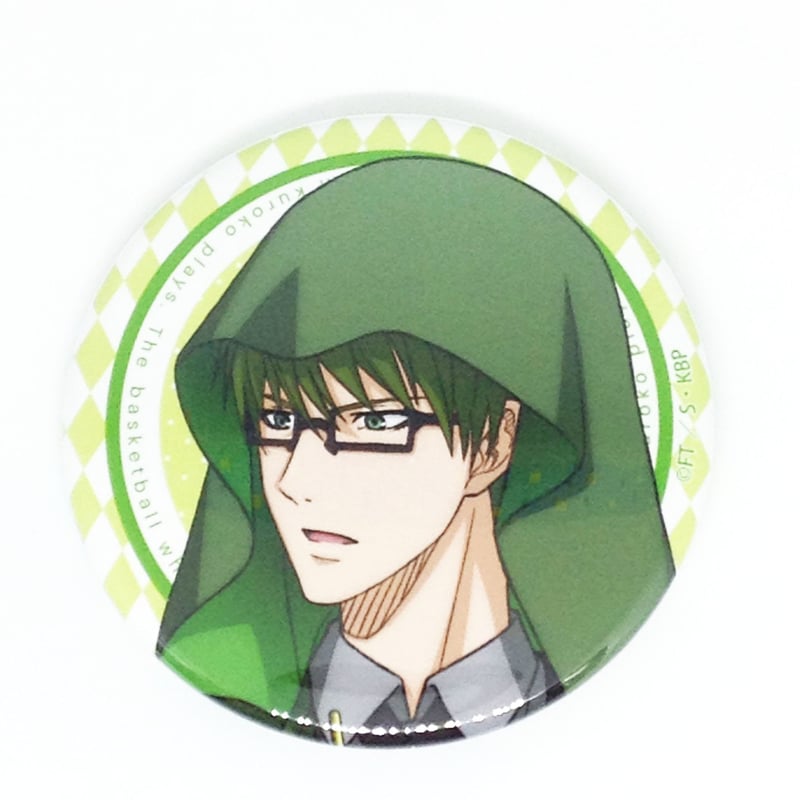 黒子のバスケ緑間 真太郎缶バッジ | K-BOOKS 池袋 2次元グッズ通販