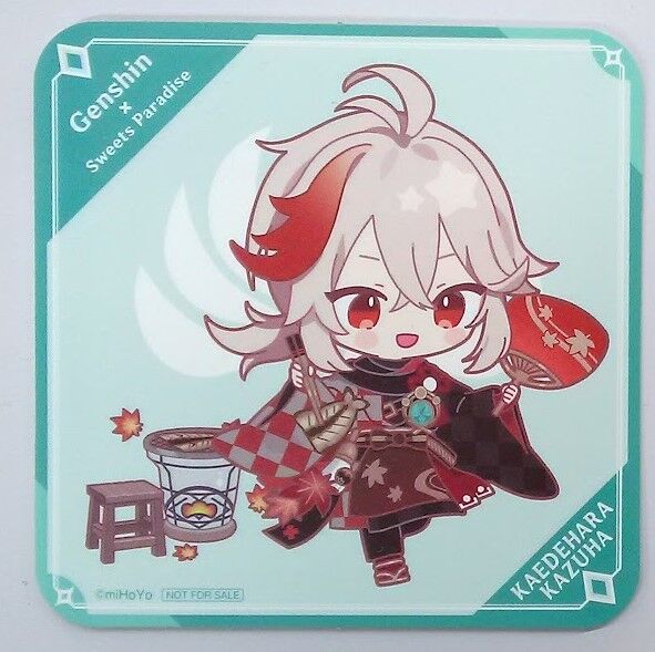 原神 楓原万葉 ちびキャラコースター | K-BOOKS 池袋 2次元グッズ通販