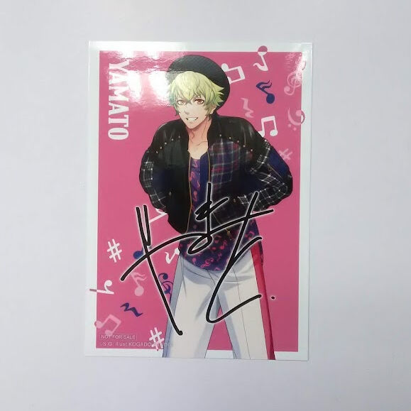 うたの☆プリンスさまっ♪ 日向大和 複製サイン入りブロマイド | K