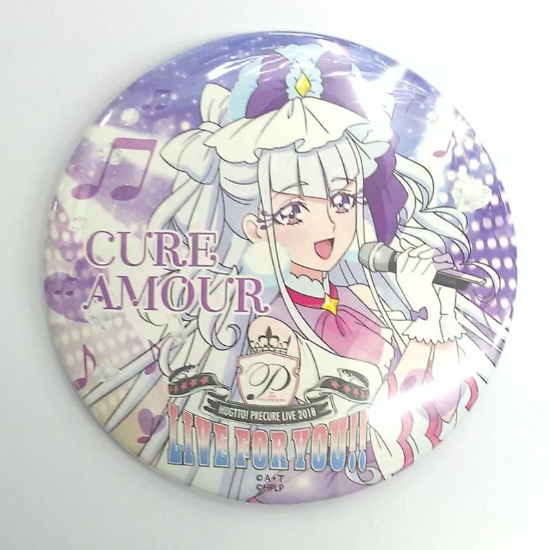 HUGっと!プリキュア』キュアアムール 缶バッジ | K-BOOKS 池袋 2次元