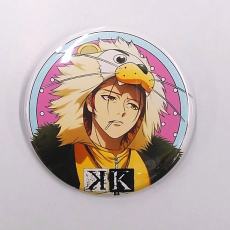 アニメK 学園K 周防尊 草薙出雲 缶バッジ アニメK K 缶バッジ ラバスト