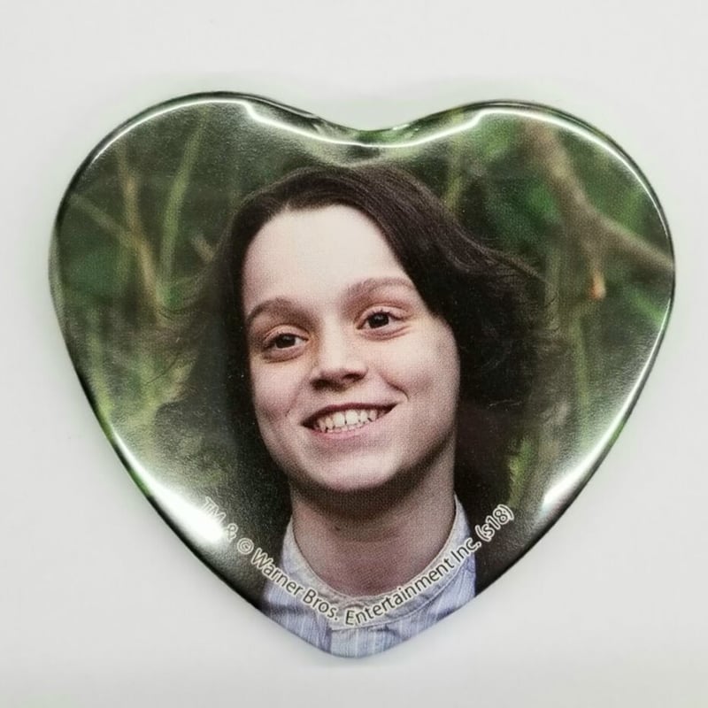 セブルス・スネイプ ハート缶バッジ ハリーポッター セブルス