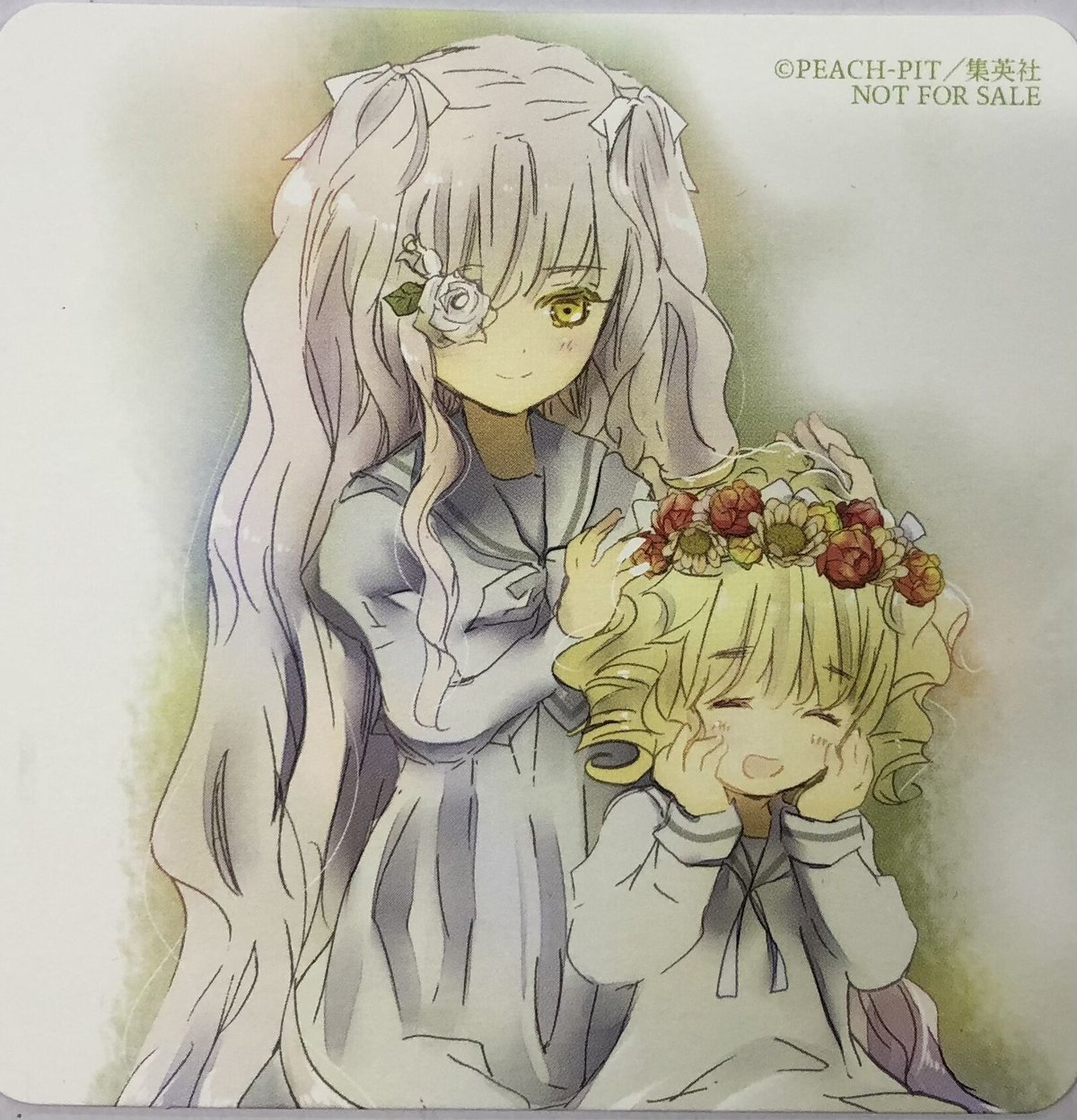 ローゼンメイデン』 ローゼンメイデン20周年展 コースター 雪華綺晶&雛