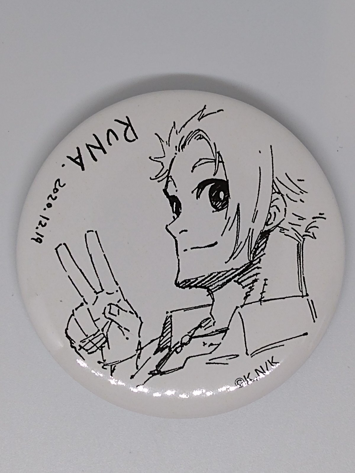 ブルーロック レオナルド・ルナ あたりツキ！缶バッジ 第1弾 | K