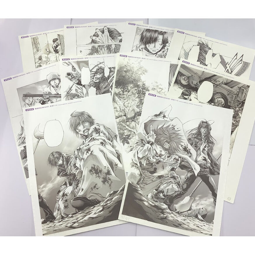 峰倉かずや 『最遊記』 最遊記FESTA 2022 複製漫画原稿セット B | K