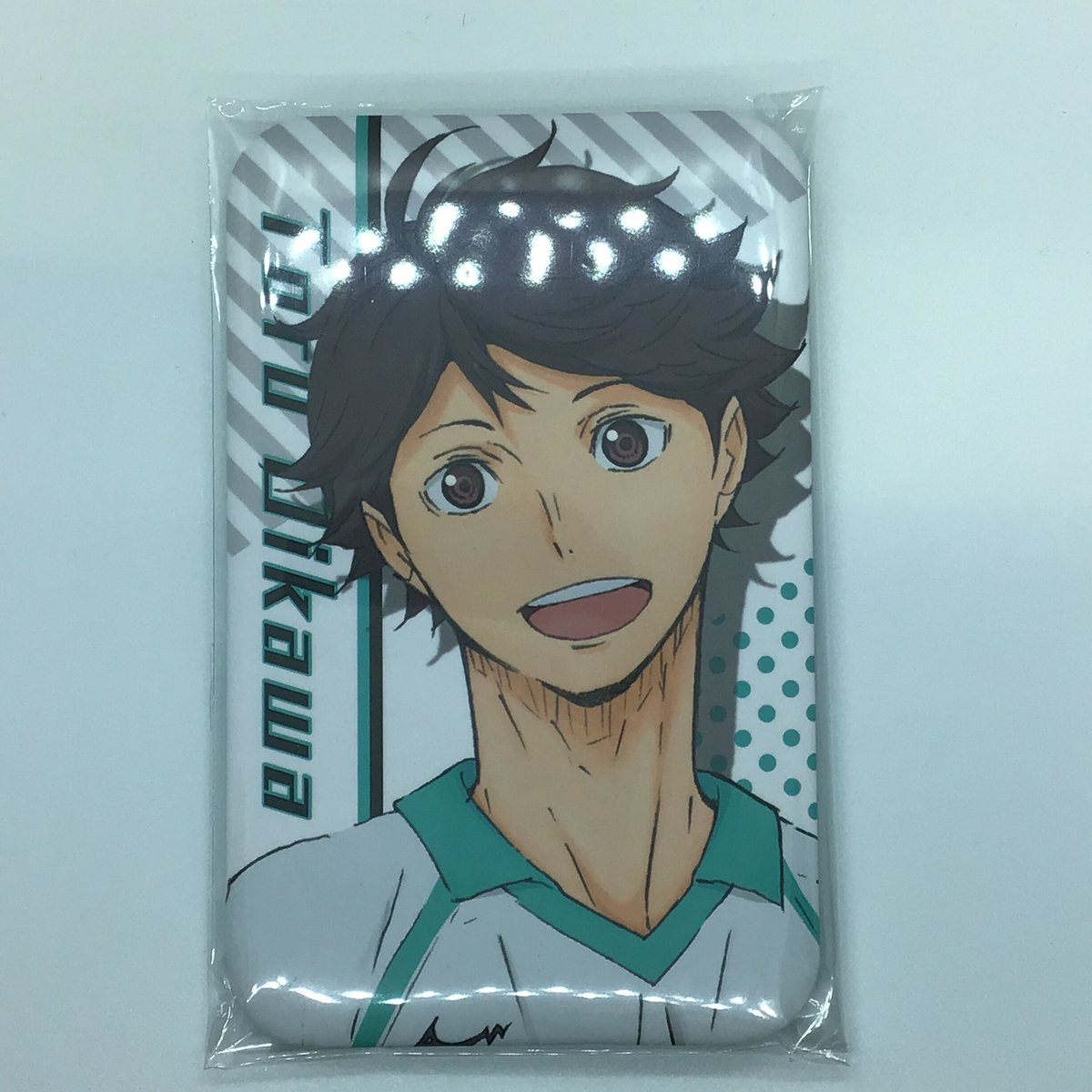 ハイキュー!! 及川 徹 BIGまるかくカンバッジ | K-BOOKS 池袋 2次元