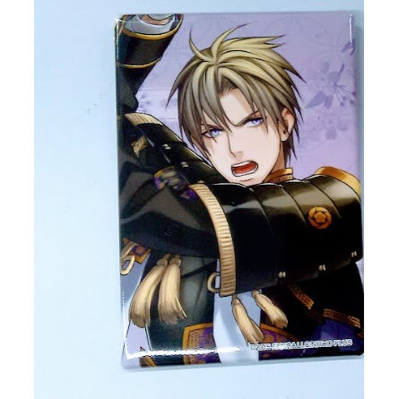 刀剣乱舞 へし切長谷部 極スクエア缶バッジコレクション 戦闘 | K