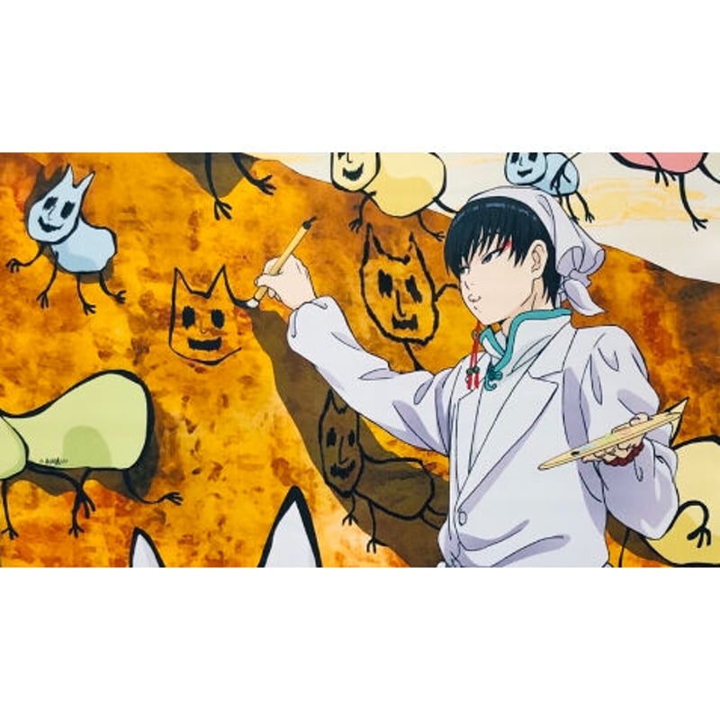 単品】鬼灯の冷徹 白澤 アニメガ・文教堂 アニメ描き下ろしイラスト B3