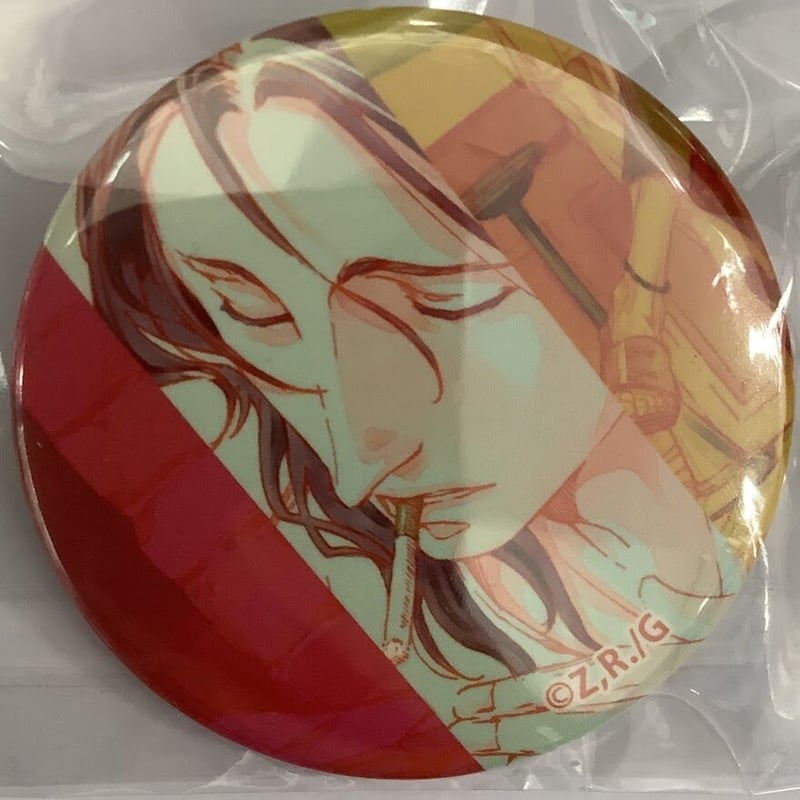 座裏屋蘭丸『リカー&シガレット』×カワセル くじ 乙女部 缶バッジ