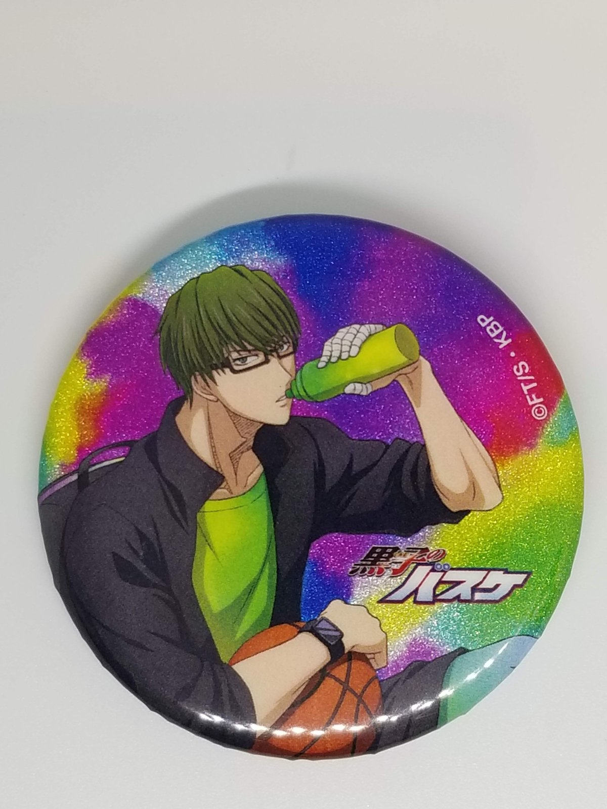 黒子のバスケ 緑間 真太郎 缶バッジコレクションB（グリッター） | K